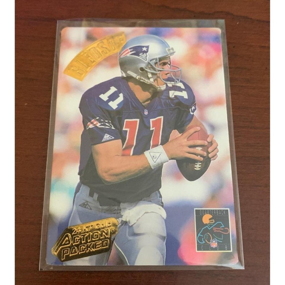 Drew Bledsoe 24kt Gold card